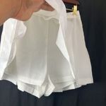 Cotton Candy LA white pleated skirt with attached shorts underneath size medium Photo 3