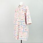 Vintage Gingham Patchwork Snap Coat in Pink | Size M Size M Photo 7