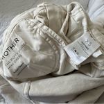 Mother the puffy bruiser ivory denim mini dress second chance White Size XS Photo 8