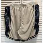 NBA Classic Basketball Shorts Elastic Waist Size XL Black/Tan Active Logo Black Photo 3