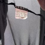 Elegant Black Lace sheer tie front Women’s long robe sexy L bridal feminine Size L Photo 10