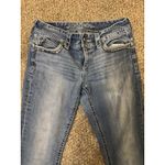 Maurice's distressed light denim embroidery 9/10 Regular jeans bootcut Photo 4