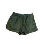 Madewell  Medium Olive Green Casual Shorts Elastic‎ Waist Comfortable Wear Photo 1