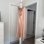 Bec & Bridge  Moondance Strapless Midi Dress Rose Gold Photo 5