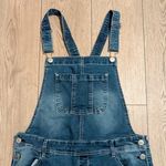 Wallflower Overalls Womens XL Blue Denim Ripped Skinny Leg Jumpsuit One Piece Photo 1