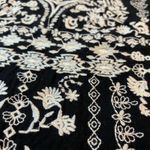 Solitaire  Embroidered‎ Boho Blouse Womens 3X Black Casual Cottage Church  READ Photo 7