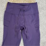 Spyder  Active Women’s High-Waisted Stretch Cargo Tight Legging Pant in Purple S Photo 3