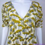 All in Favor NEW floral print wrap front tiered midi dress, size M Photo 4