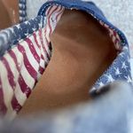 Toms America Americana Canvas Stars Slip On shoes Flats Size 8 Photo 5