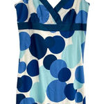 Ann Taylor New Ann‎ Taylor Women's 10 Blue White Polka Dot Lined A-Lined Flare Dress Spring Photo 0