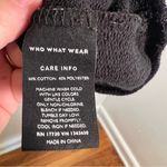 Who What Wear Short Sleeve Sweatshirt Black XL Photo 8