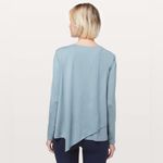Lululemon  Sweetest Day Long Sleeve
*Tencel Blue Cast sz 12 Photo 1