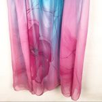 Y2K Fairy Pastel Whimsical Midi Babydoll Dress Womens Medium Event Romantic Blue Photo 6