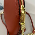Steve Madden  BMARILYN Crossbody Bag Persimmon Domed Purse Chain Strap Photo 3