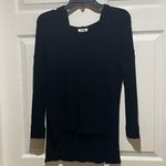 LNA  X Aritzia Raven Black Waffle Hoodie Photo 3