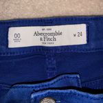 Abercrombie & Fitch Royal Blue Denim Shorts Photo 3