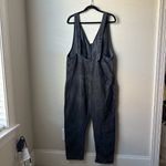 Free People We The Free High Roller Jumpsuit mineral black romper Size Large Photo 2