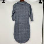 Anthropologie Saturday Sunday Blue Chemise Cowl Neck Sweater Dress size small Photo 3