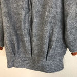 Nordstrom Vero Moda gray coat fur orange wool blend Photo 3