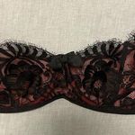 AGENT PROVOCATEUR RED AND BLACK LACE BRA Size undefined Photo 0