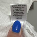 SO  Kohl's White V Neck Cotton Short Sleeve T Shirt S Photo 6