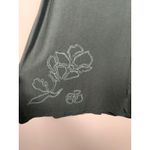 Aventura Womens Size L Sleeveless V Neck Stretch Midi Dress Olive Green Floral Size L Photo 2