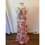 CeCe  Womens Georgette Floral Print Maxi Dress Photo 2