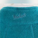 Woolrich  Teal Fleece Jacket with Red Trim Photo 7