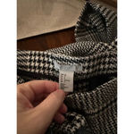 H&M Women's Black & White Plaid Pants Size 8 Photo 2