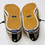 Kate Spade  Keds Women's Gold Glitter Satin Lace Up Sneakers Tennis Shoes Photo 7