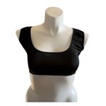 Basic Loungewear Top, Women's Solid Smoothing Crop Sleepwear Tank Top Photo 1