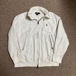 Ralph Lauren Polo  White Performance Zip Up Bomber Jacket  Photo 0