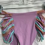 Isabella Rose Lavender Lucca High Waist Bikini Bottom Sz XS NWT Purple Photo 2