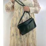 Coach Taylor Zip Bag 9944 Bottle Green Leather Handbag Crossbody Vintage Photo 13