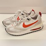 Nike Women's Air Max Dawn Casual White and Orange Sneakers Size 7.5 Photo 1