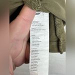 Fabletics Woman’s Olive Green Casual Short Sleeve Running Activewear Crop Top Photo 3