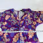 Smythe Women’s Twist Dress Purple Violet Size M Photo 10