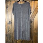 Frida Nursing Labor Dress Snap Button Back Gray Size undefined Photo 1