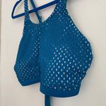 Xhilaration Xhiliration Teal swimsuit bikini top ~ women’s size large Photo 1