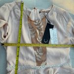 For Love & Lemons NEW Blush Long Sleeve ROMPER MEDIUM Photo 9