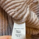 Madewell  Woodside Pullover 100% Merino Wool Sweater in Pale Pink Size Medium Photo 9