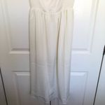 We Wore What NWT  White Corset Midi Dress Size M Photo 4