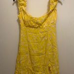 Sophie Rue  Womens Yellow Floral Tank Top M Medium Bust 36” White Flowers Photo 0