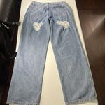 White Fox Boutique White Fox Taking A Trip Mid Rise Straight Leg Jeans-Size M-NWT Photo 1