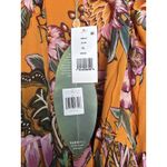Farm Rio  Wonderful Bouquet Halter Maxi Dress Floral in Bright Orange XL New Photo 2