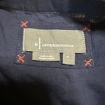 Anthropologie baby doll blouse navy large Photo 1