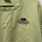 ZARA X Fruit of The Loom Green Crewneck Photo 4