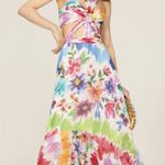 PatBO Bloom Cutout Maxi Dress White Size 4 Photo 2