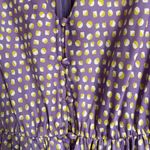 Kate Spade  Geo Dot Midi Dress Purple Size 6 NEW Photo 3