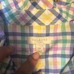 Talbots Plus Size 3X Plaid Button Down Shirt Long Sleeve Women Photo 1